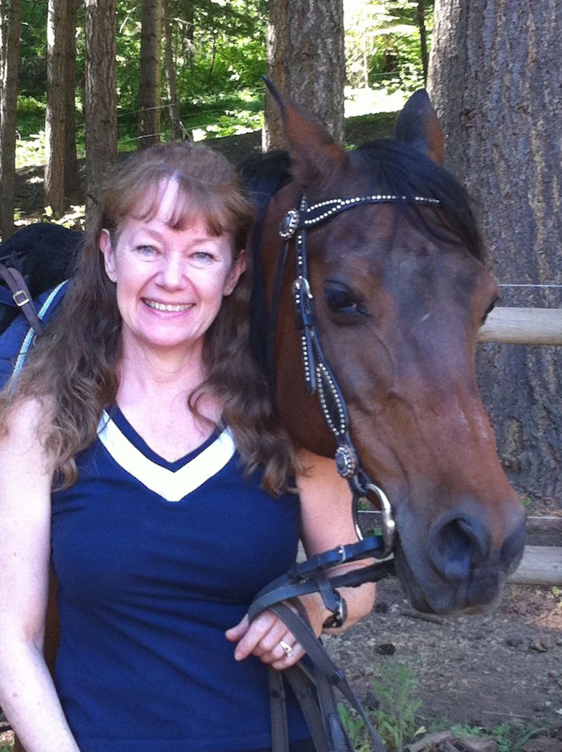 Miralee and horse