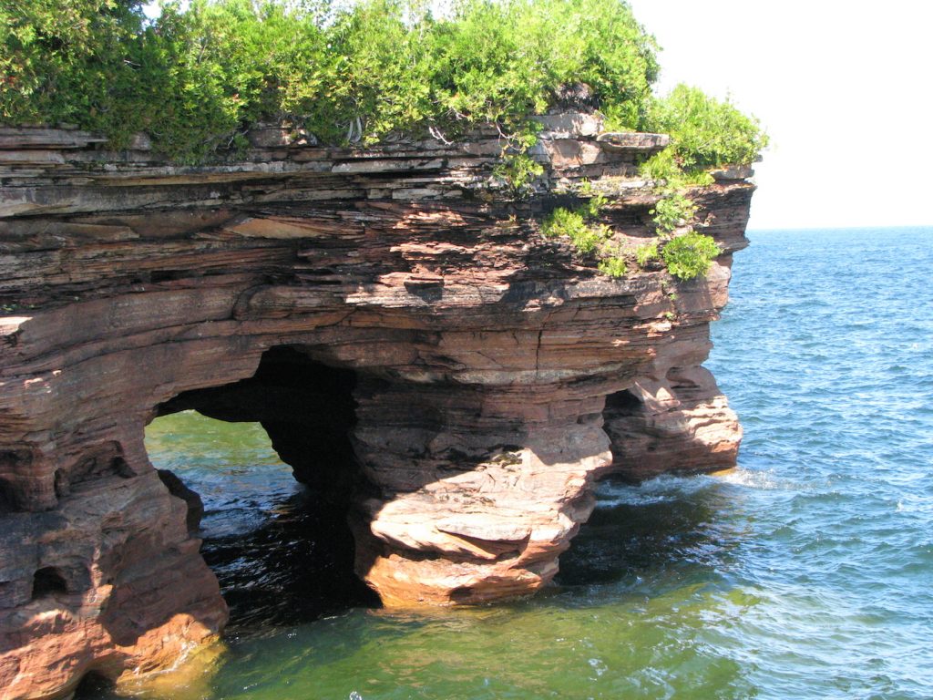 Bayfield sandstone caves